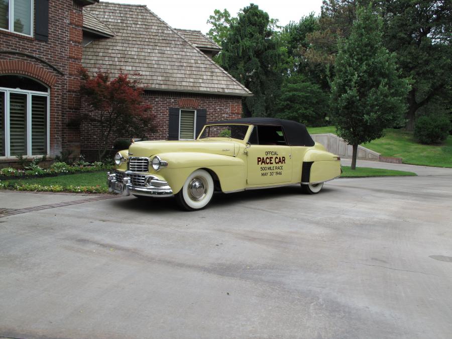  Lincoln Continental Cabriolet Indy 500 Pace Car 1946 года  (фото 13 из 13)